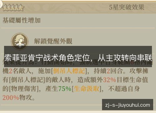 索菲亚肯宁战术角色定位,从主攻转向串联 索菲亚肯宁战术角色定位,从主攻转向串联